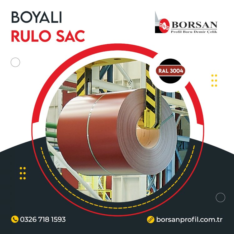 Boyalı Rulo Sac