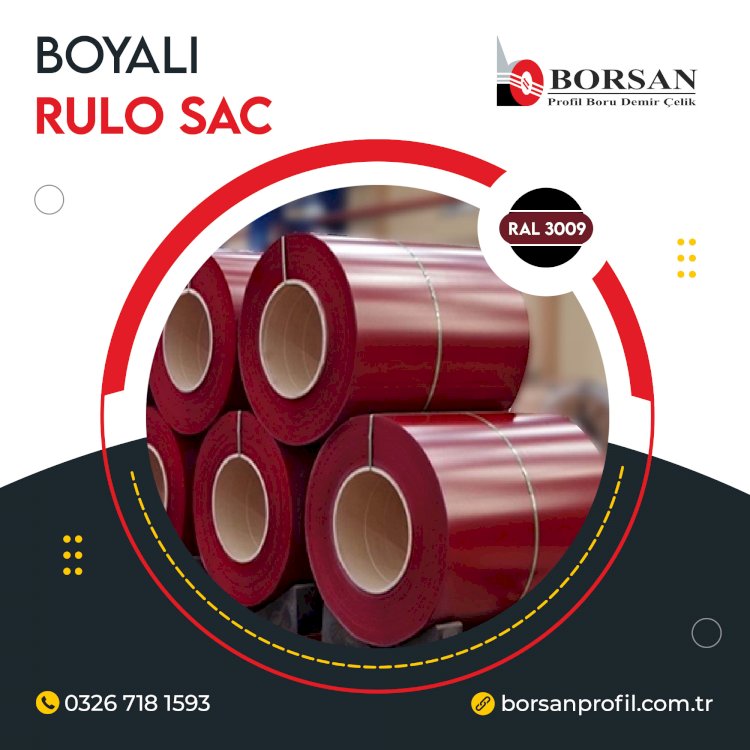 Boyalı Rulo Sac