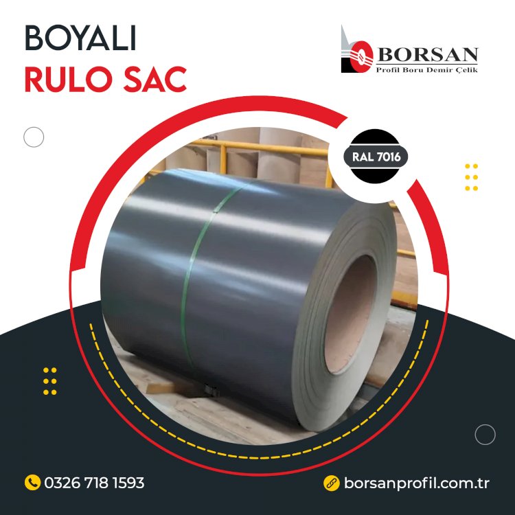 Boyalı Rulo Sac